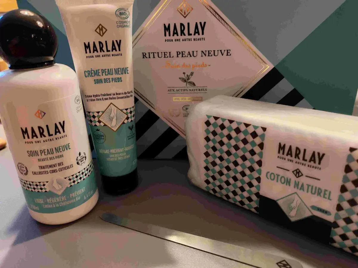 Coffret soin des pieds