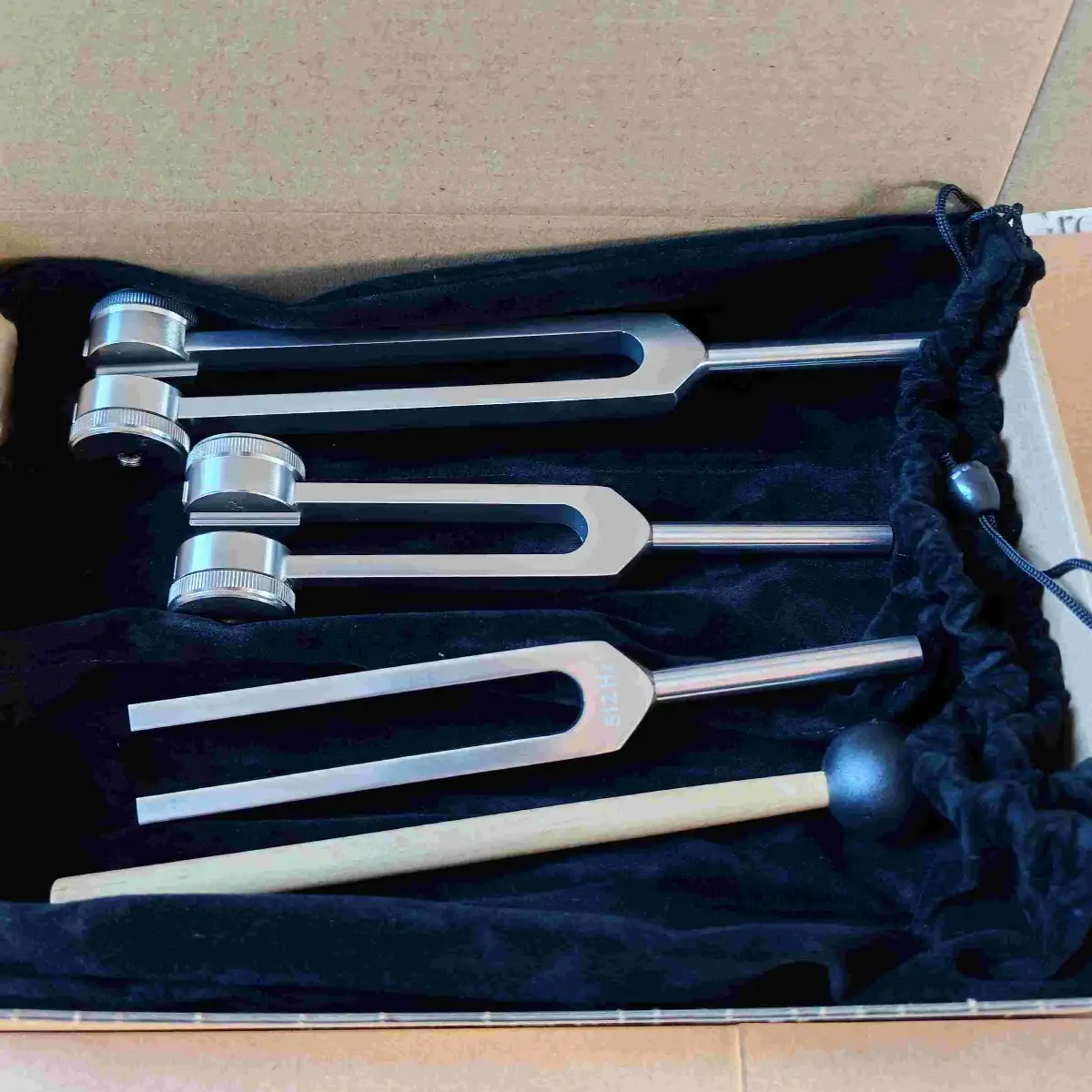 Coffret Diapasons : Thérapeutiques par vibrations