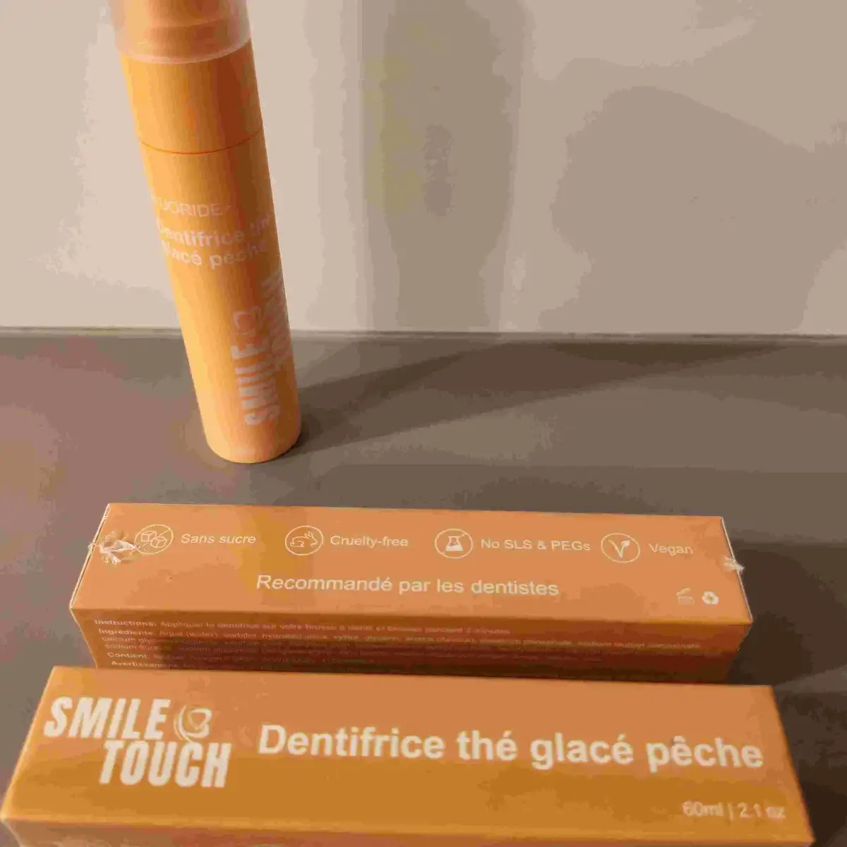 Smile Touch Dentifrice Thé Glacé Pêche