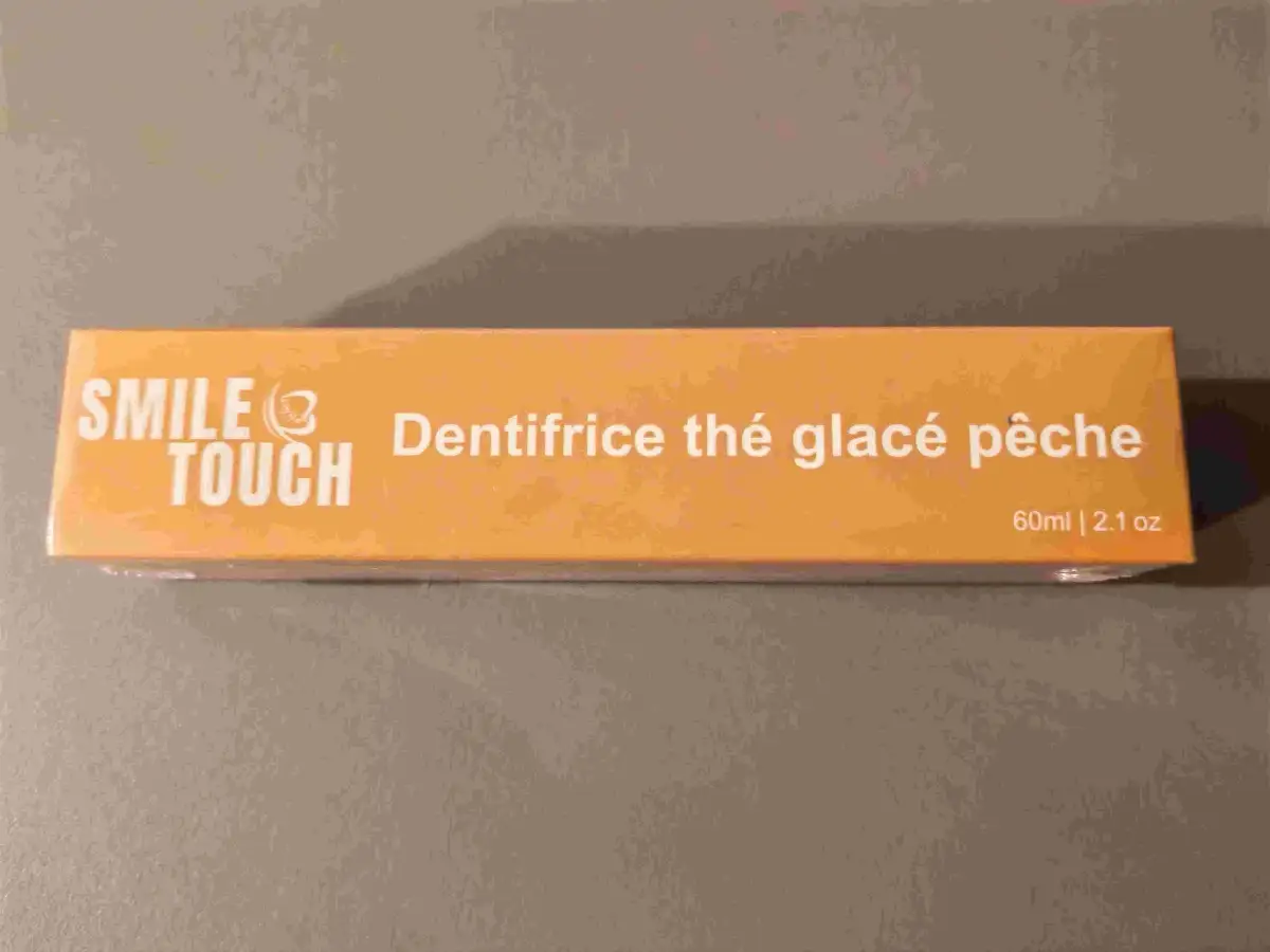 Smile Touch Dentifrice Thé Glacé Pêche