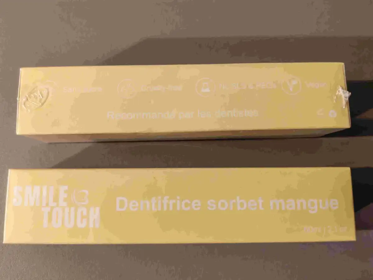 Smile Touch Dentifrice Sorbet Mangue